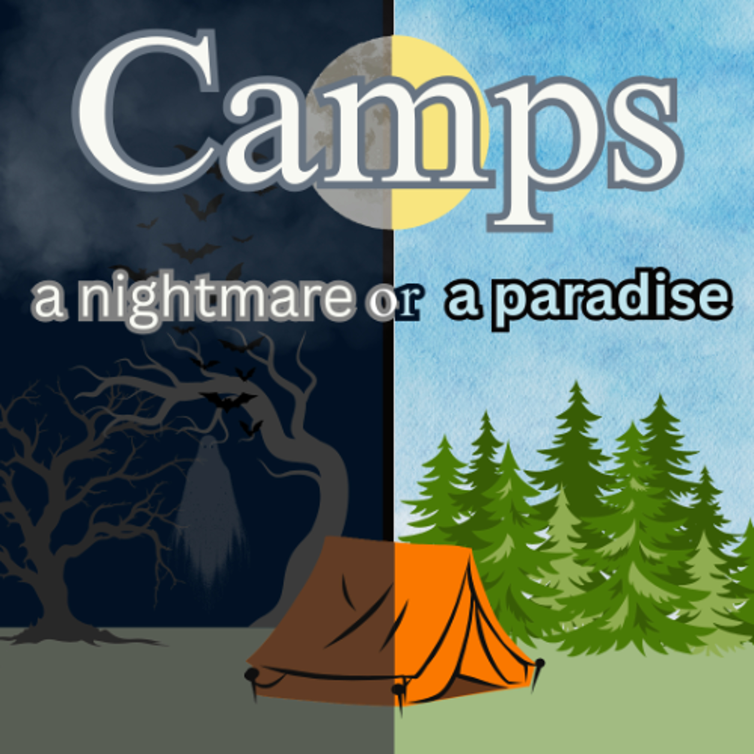 Camps: A Nightmare or a Paradise - Alexa, Jasmine and Anahita - OLSH PodSquad episode artwork