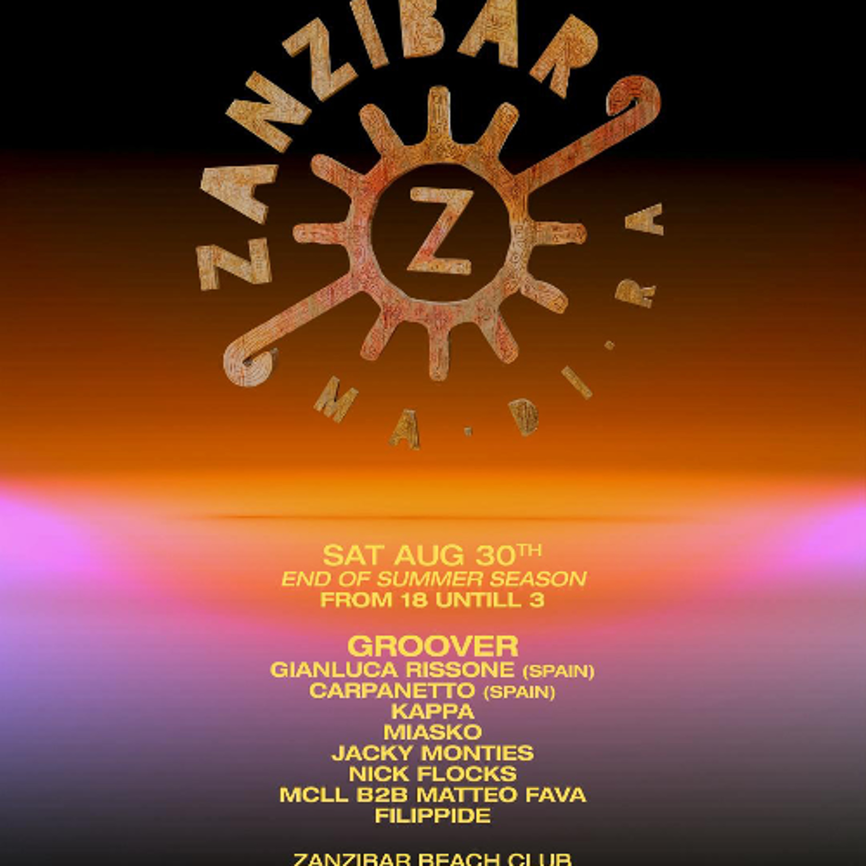 Zanzibar Beach @ Marina Di Ravenna Jacky Monties 30/08/2025 episode artwork