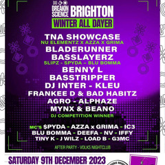 P-dot-K // Breakin Science winter alldayer DJ Comp Entry.