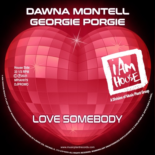 Dawna Montell, Georgie Porgie- "Love Somebody" (Jackin House Radio)