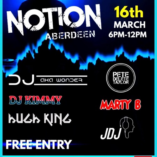 Notion Live @Butchers Arms 16thMarch