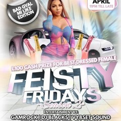 Feisty Fridays Season 2 | Presented by Vybset Sound | Live Audio Hosted By Bakso + Deejay Hypestar