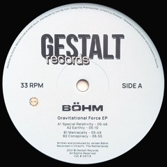 Böhm - Gravitational Force (GST19)