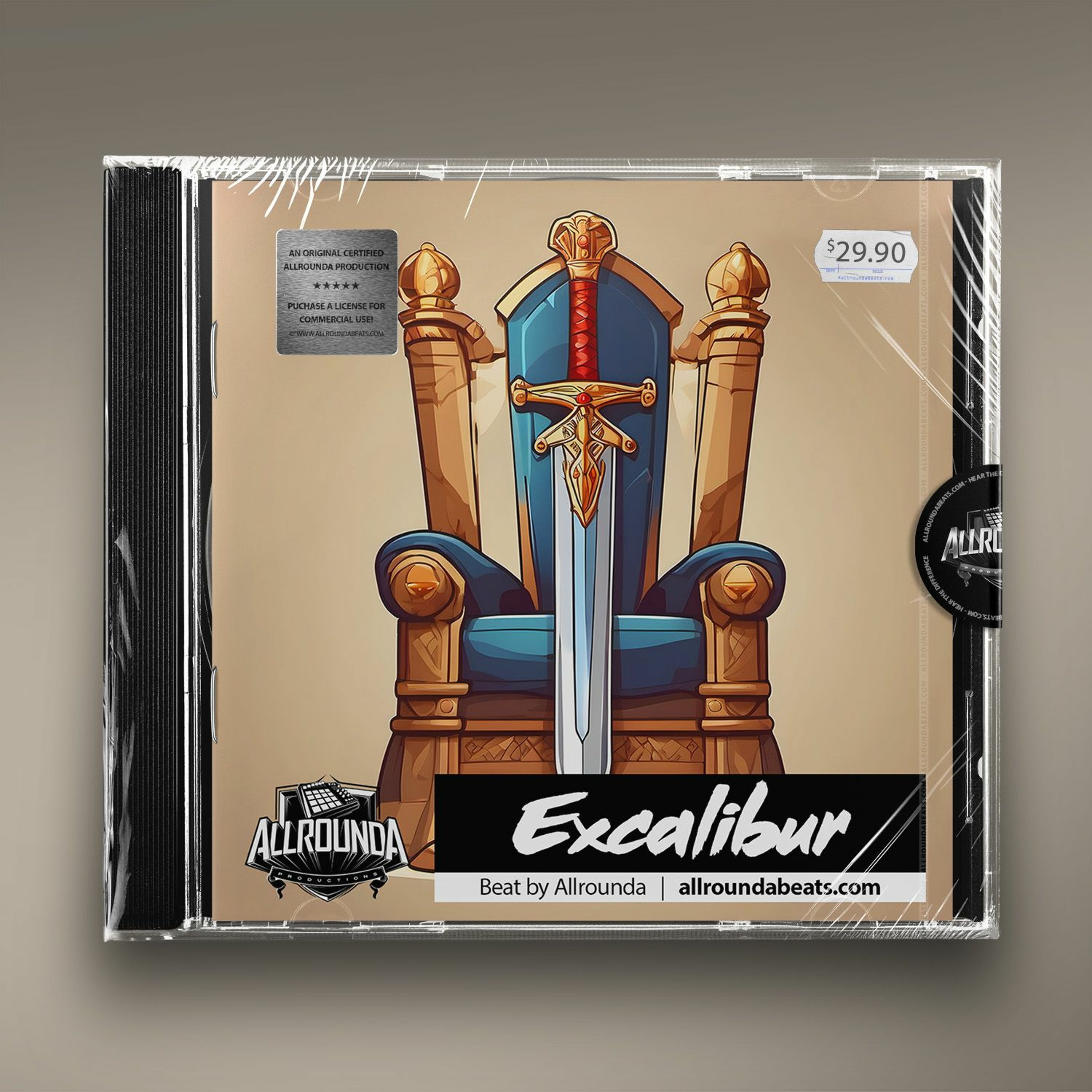"Excalibur" ~ Bouncy Boom Bap Beat | Nas Type Beat Instrumental episode artwork