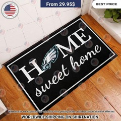 Home Sweet Home Philadelphia Eagles Doormat