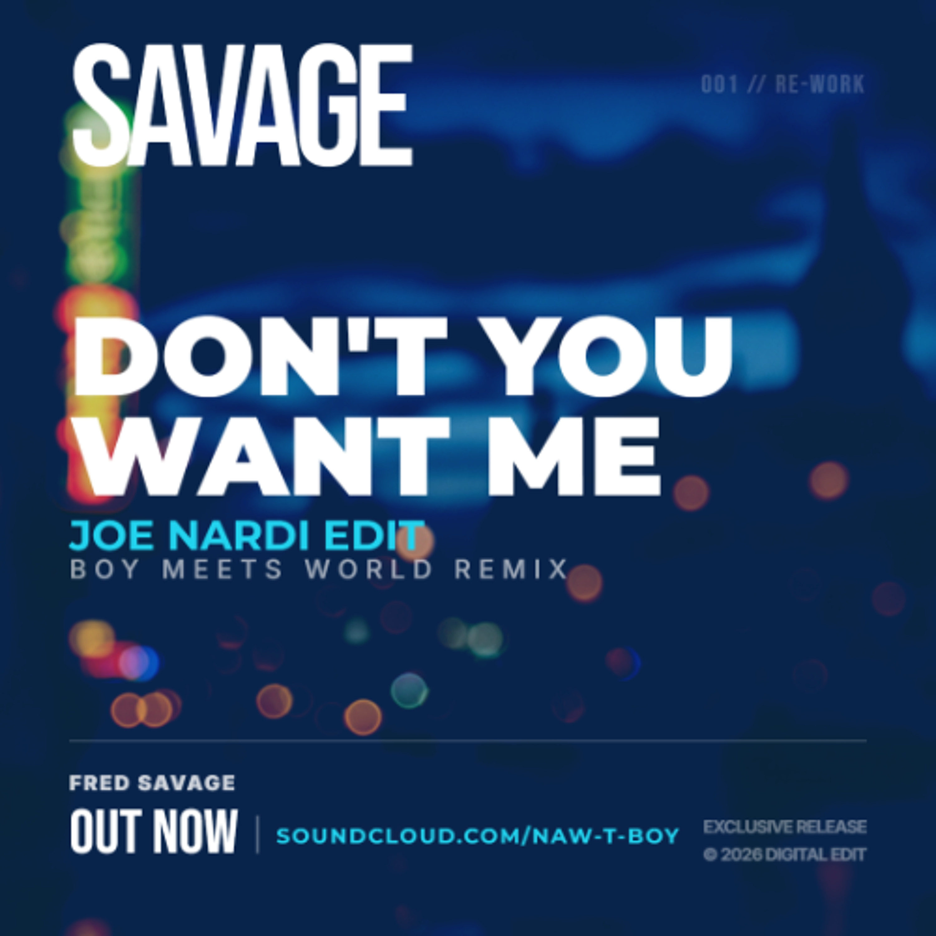 Savage - Don't You Want Me (2026 Euro Trance Remix)