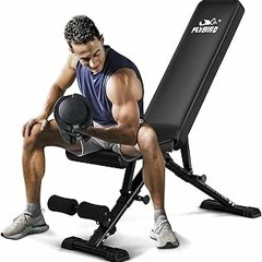 Read~[PDF]~ FLYBIRD Weight Bench, Adjustable Strength Training Bench for Full Body Workout with
