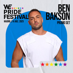 BEN BAKSON - WE PRIDE FESTIVAL 2025