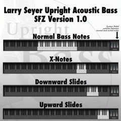 Larry Seyer Upright Acoustic Bass SFZ Format Ver 1.0 Demo For SoundCloud