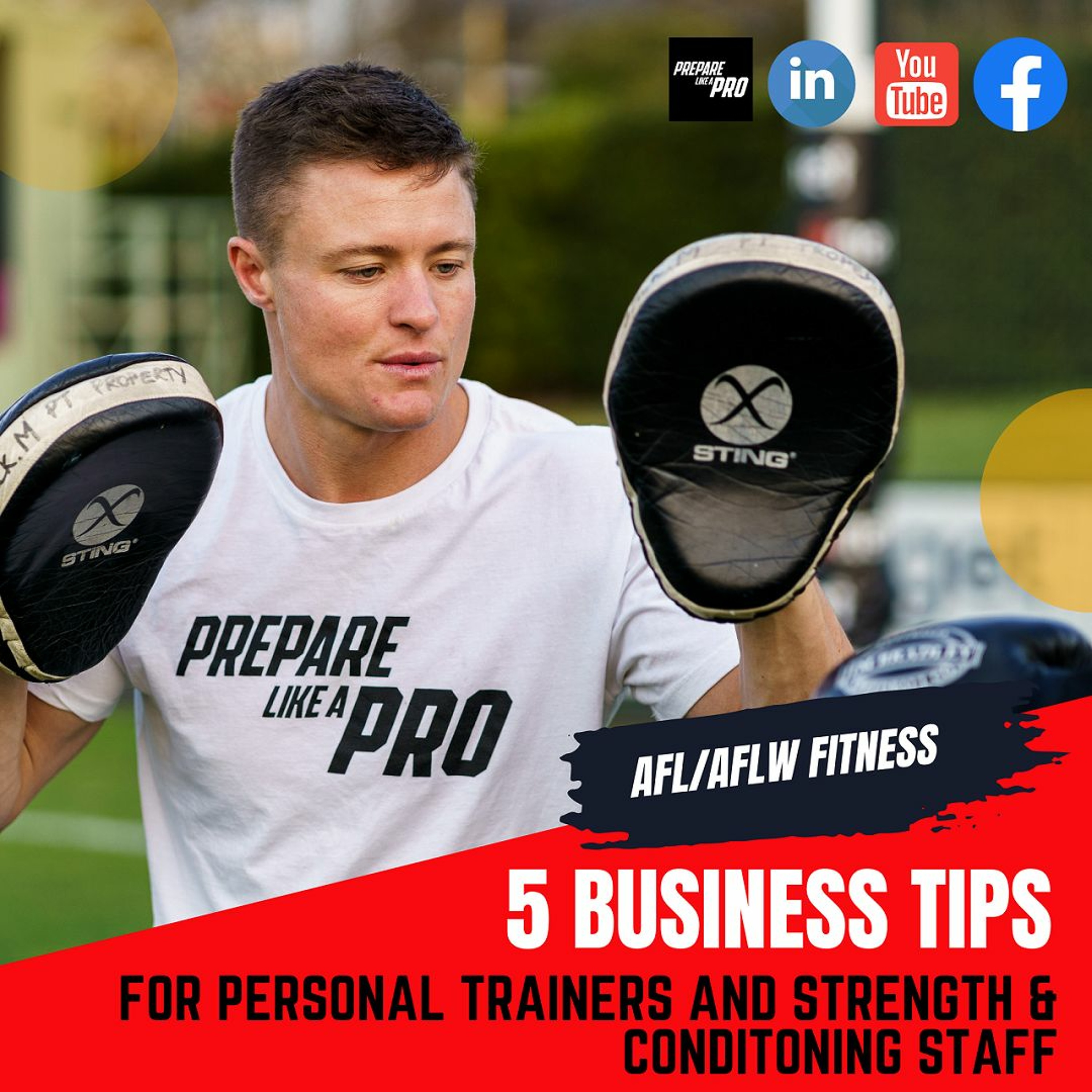 #79 - 5 business tips for personal trainers and strength & conditioning staff episode artwork