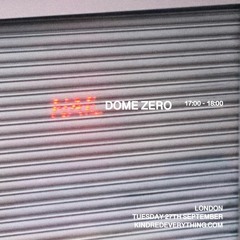 DOME ZERO 27.9.22