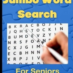 PDF BOOK Jumbo Word Search for Seniors: 50 Extra Large Print Word Search Puzzles