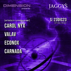 Econox set at Jaggys Dimension 23-12-2023
