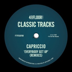 Capriccio 'Everybody Get Up (Capriccio Club Mix)' - Out 18.03