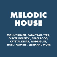 Melodic House Beats - Mount Kimbie, Oliver Koletzki, Rodriguez, Space Food and more