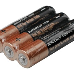 Duracell AA rated footwork