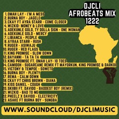 @DJCLI AFROBEATS MIX 1222