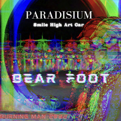 Bear Foot - Smile High Art Car @ Paradisium - BurningMan 2022
