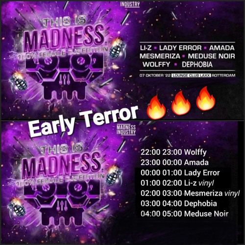 Dephobia ⇒ This is Madness || 100% Female DJ edition