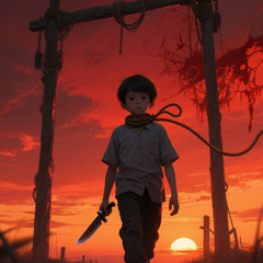 недоделаний кошмар среди заката