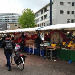 Walking On Binnenrotte Market/ROTTERDAM