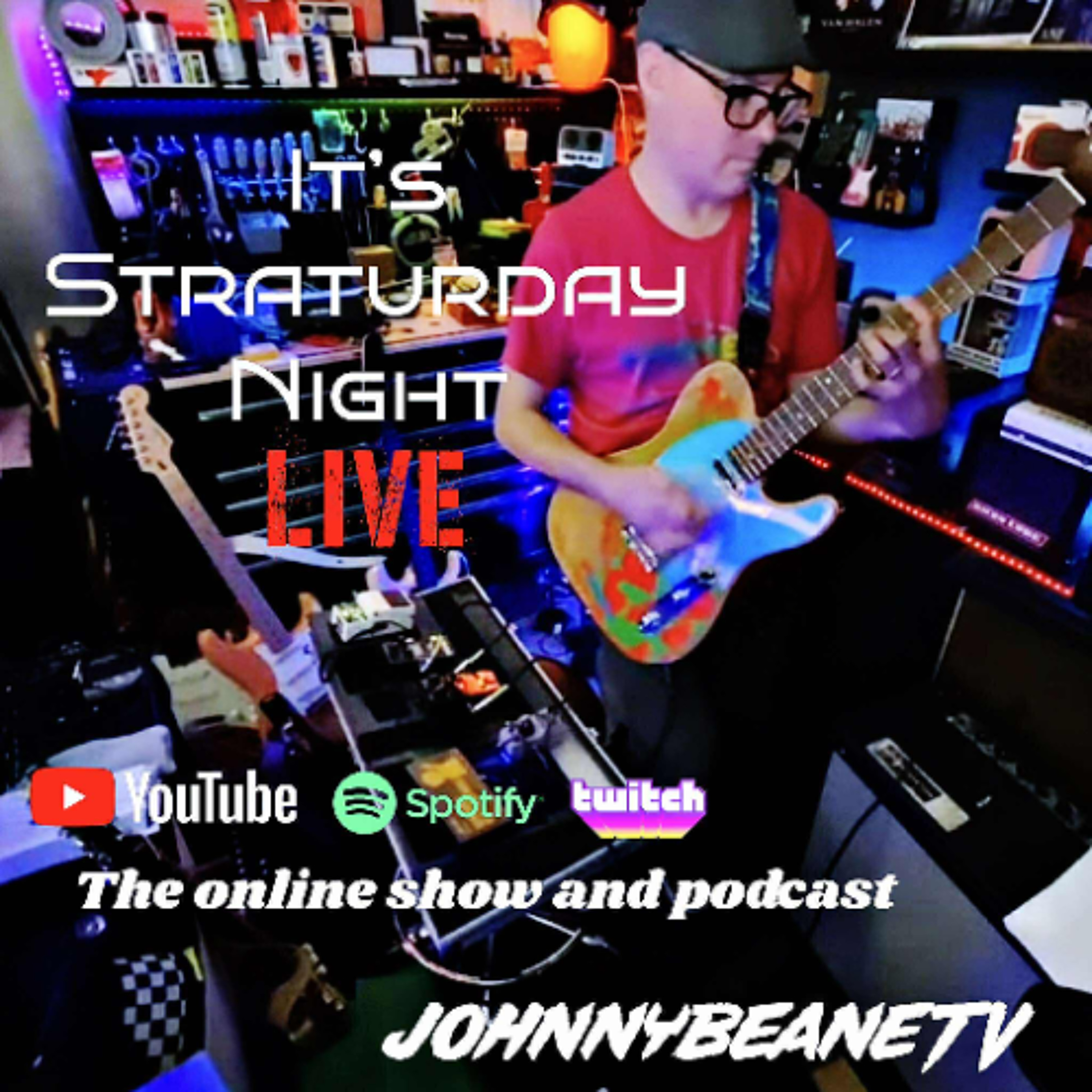Straturday Night LIVE: Pedalboard Build, Buck Owens Firefly Guitar & Swedish Festival Gig!  6/21/25 episode artwork