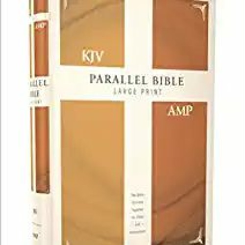Stream KJV, Amplified, Parallel Bible, Large Print, Hardcover, Red