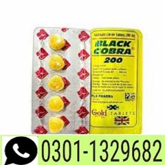 Black Cobra 200 Mg Tablets In Karachi [0301.1329682 ] original product