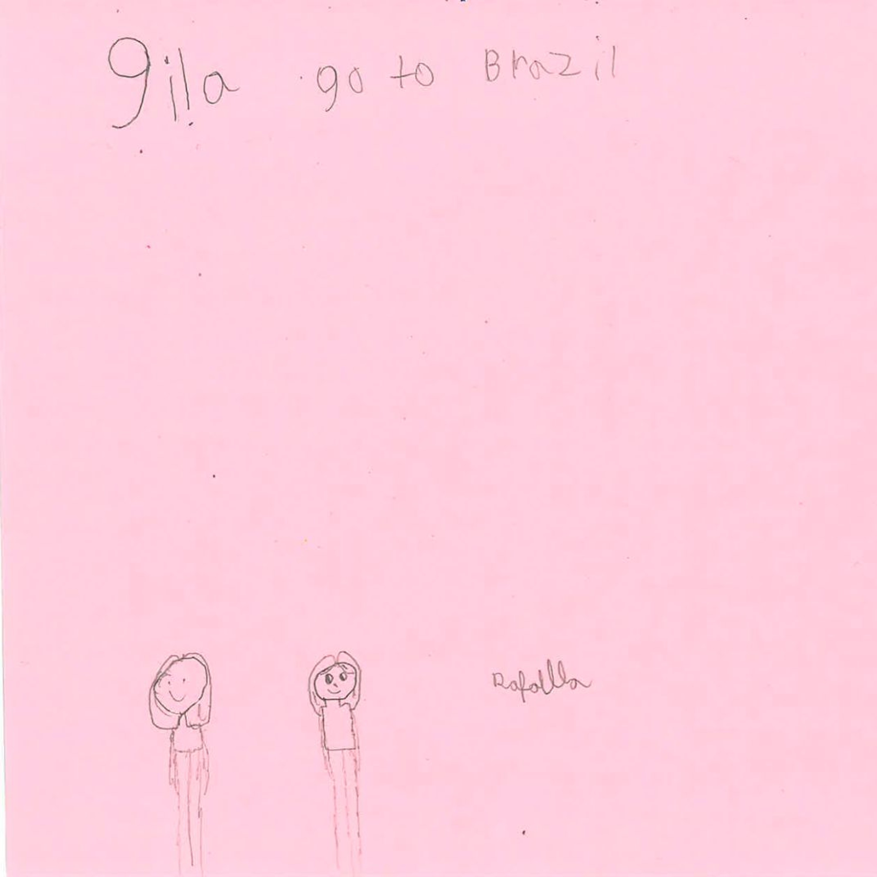 The Girl Going to Brazil by Rafaella