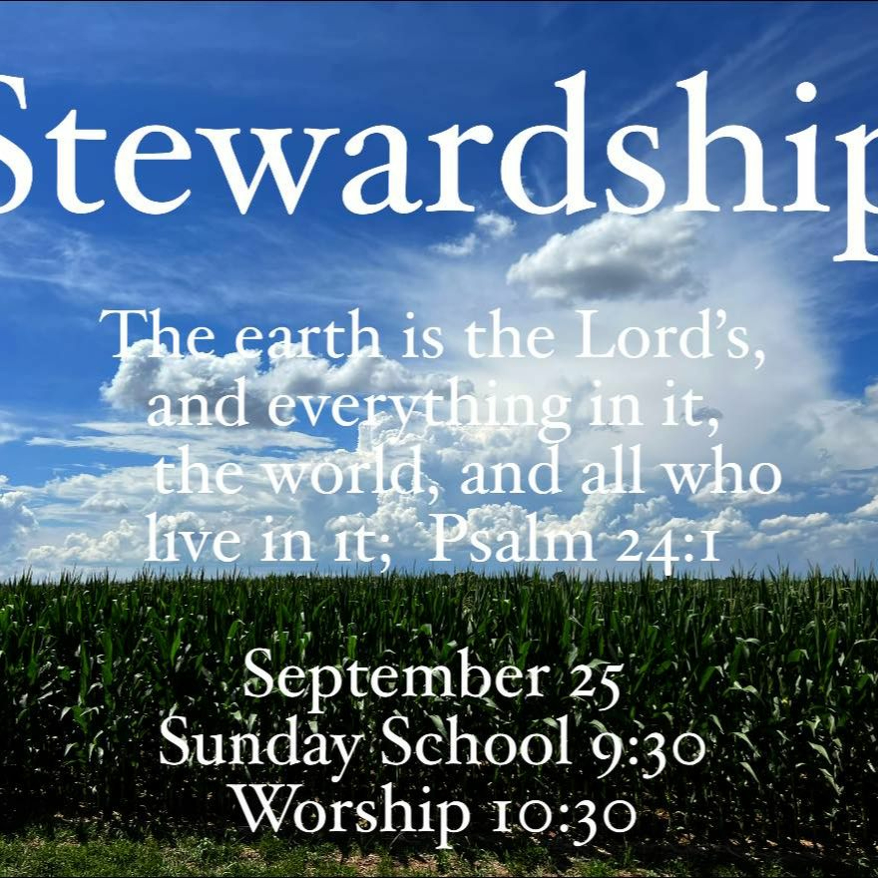 "Stewardship" (9-25-22) episode artwork