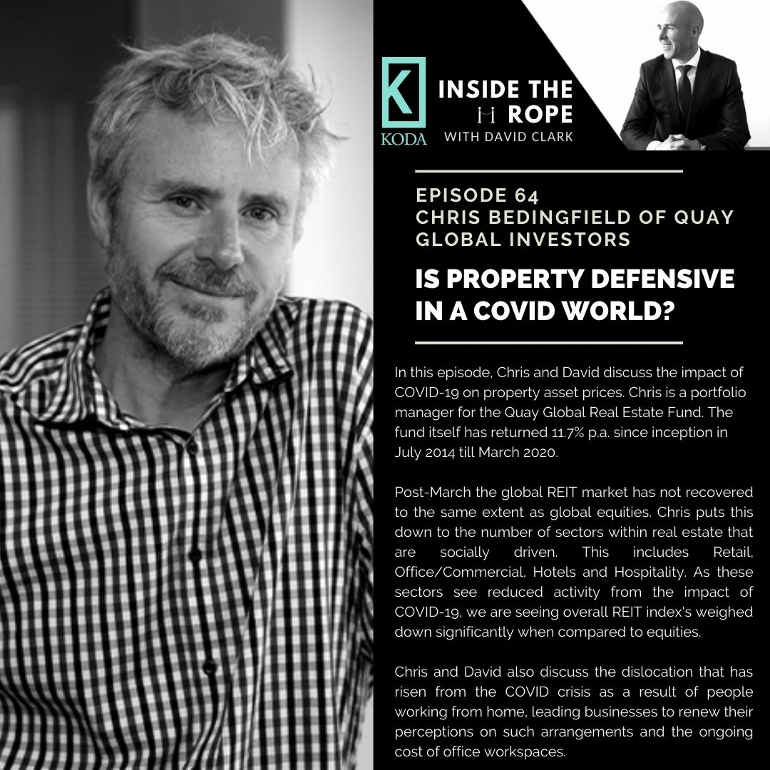 Ep 64: Chris Bedingfield - Is property defensive in a COVID world?