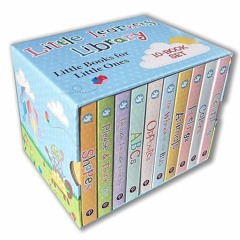 Epub✔ Little Learners 10 Board Book Library Set Includes Counting, Colors, Feelings, Animals, Th