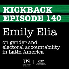 140. Emily Elia on gender and electoral accountability in Latin America