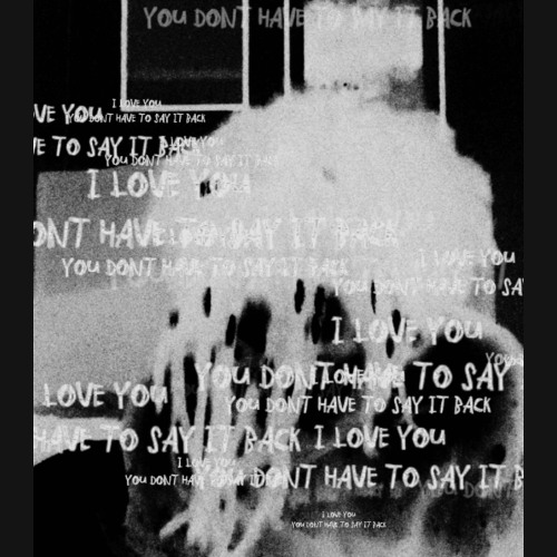 i love you you dont have to say it back