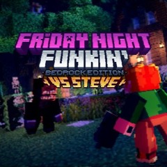 Fracture by J0kers_card-FNF vs. Steve Bedrock Edition