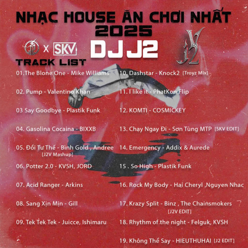 NHẠC HOUSE ĂN CHƠI NHẤT 2025 by DJ J2