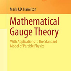 [GET] EBOOK 💝 Mathematical Gauge Theory: With Applications to the Standard Model of