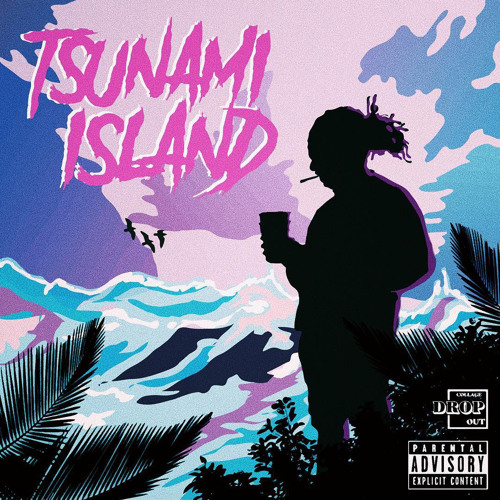 Tsunami island location
