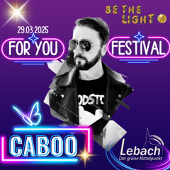 #202 Caboo - Be The Light 29.03.2025 Lebach
