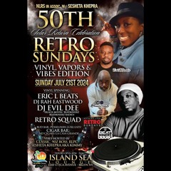 RETRO SUNDAYS VINYL VAPORS & VIBEZ EDITION FT.DJ ERIC L BEATS (VINYL)