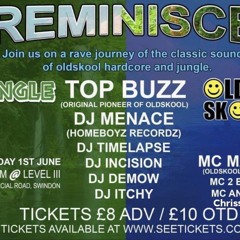 Incision Reminisce Level 3 Swindon 01 06 2019