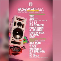 Speakerbox "End Of Summer PT.1" 2025 - LadsOnDeck