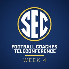 2025 SEC Football Coaches Weekly Teleconference: Week 4