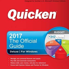 Get [KINDLE PDF EBOOK EPUB] Quicken 2017: The Official Guide by  Bobbi Sandberg 💙