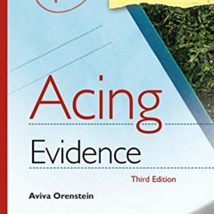 [ACCESS] PDF 📚 Acing Evidence (Acing Series) by  Aviva Orenstein EPUB KINDLE PDF EBO
