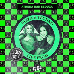Athena b2b Seduza Live at Pizza & Techno Melrose House LA 05.06.23