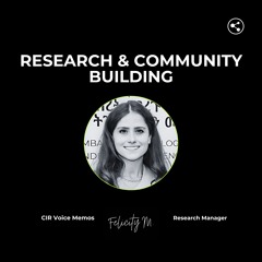 Building a community around the release of new research