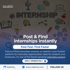 Post Internships and Get Matched Instantly