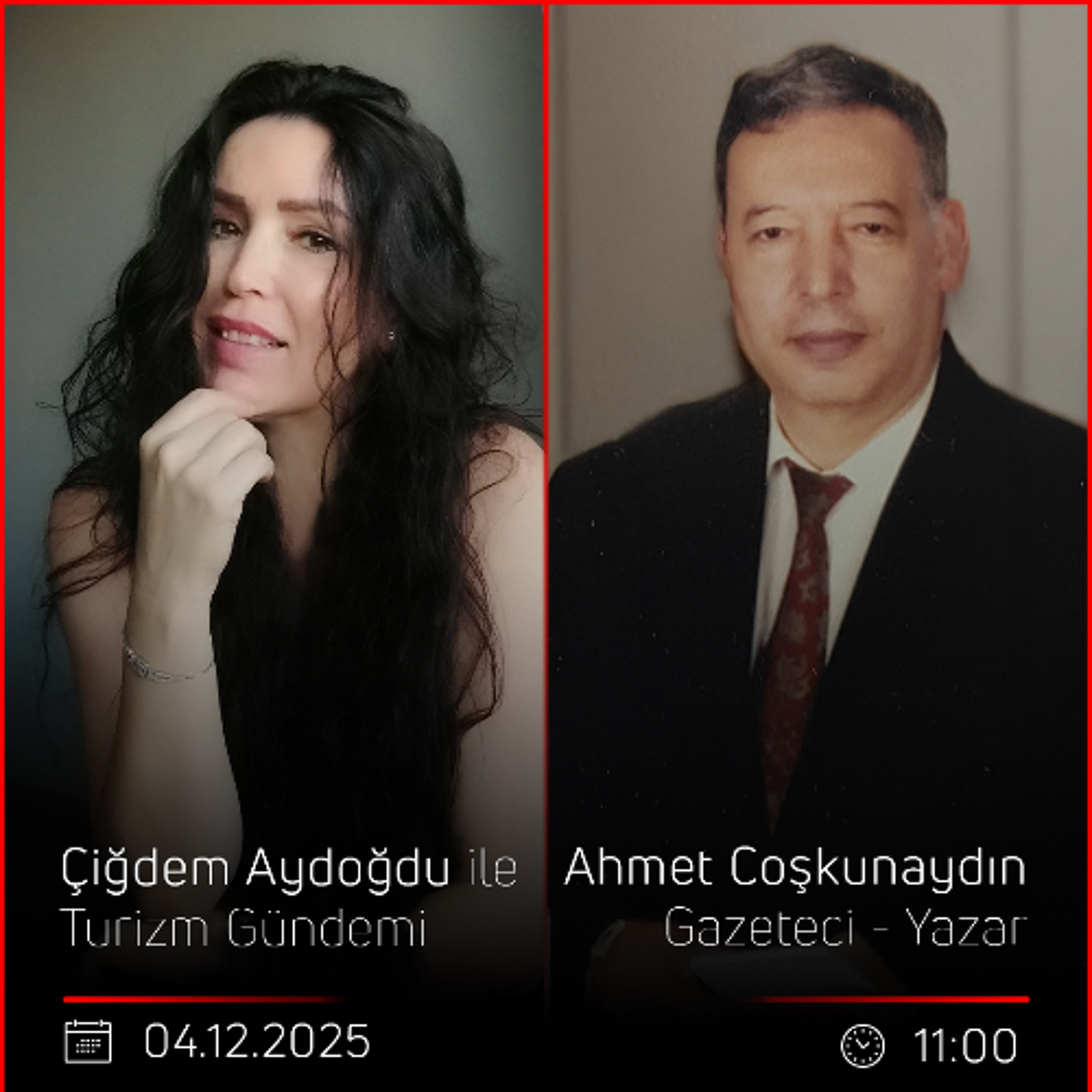 Ahmet Coşkunaydın – Çiğdem Aydoğdu ile Turizm Gündemi episode artwork