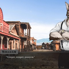 "Temper, temper, pussycat."